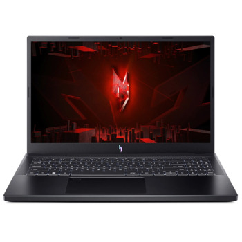 Лаптоп Acer Nitro V 15 ANV15-51-77ZB (NH.QNDEX.00F), десетядрен Intel Core i7-13620H 2.4/4.9GHz, 15.6" (39.62cm) Full HD 144Hz Anti-Glare дисплей & GF RTX 2050 4GB, (HDMI), 16GB DDR5, 1TB SSD NVMe, 3x USB 3.2 Gen 1, No OS, 2.11kg | JAR Computers Acer Nitro V 15 ANV15-51-77ZB NH.QNDEX.00F