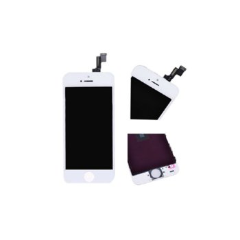 Дисплей за iPhone 5S LCD HQ with touch assembly, бял | JAR Computers iPhone 5S LCD White 90366