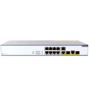 Суич Opzoon PT-2960-10T, 8-port 10/100BASE-T, 2-port Combo GbE (RJ-45/SFP) | JAR Computers Opzoon PT-2960-10T