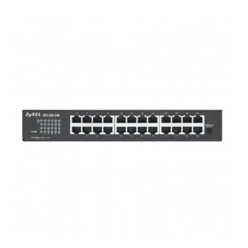 Суич ZyXEL GS1100-24E-EU0103F, 1000Mbps, 24 порта, 24x 10/100/1000 Mbps | JAR Computers ZyXEL GS1100-24E-EU0103F