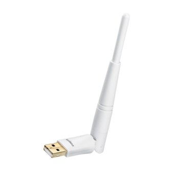 Edimax EW-7711UAN 150Mbps Wireless-Nlite USB Adapter, 3dBi антена | JAR Computers Edimax EW-7711UAN USB adapter 150Mbps
