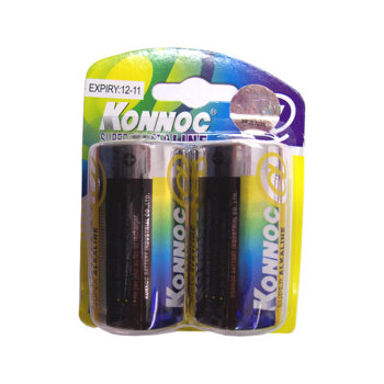 Батерии 2 x Konnoc Alkaline R20P AM1