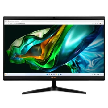 All in One компютър Acer Aspire C24-1800 (DQ.BLFEX.00A), петядрен Intel Core i3-1305U 1.6/4.5GHz, 23.8" (60.45cm) Full HD дисплей, (HDMI), 16GB DDR4, 512GB SSD NVMe, 1x USB 3.2 Gen 2 Type-C, 2x USB 3.2 Gen 1, No OS | JAR Computers Acer Aspire C24-1800 DQ.BLFEX.00A
