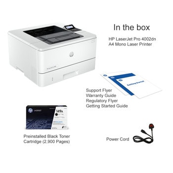 HP LaserJet Pro 4002dn Printer