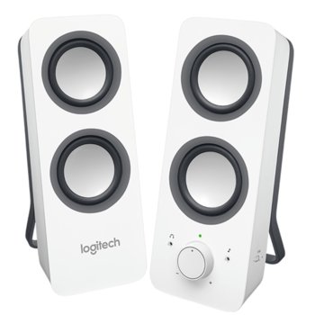 Logitech Z200 Multimedia Speakers - Snow white