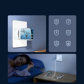 joyroom dual 20w бял