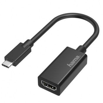 Преходник HAMA 135726 USB Type C(м) към HDMI(ж)