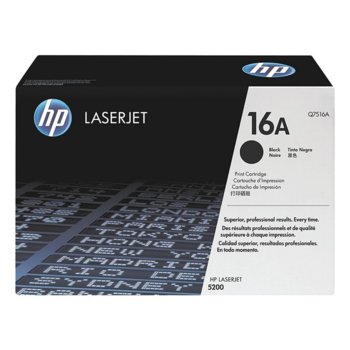 КАСЕТА ЗА HP LASER JET 5200 - P№ Q7516A - заб.: 12000k | JAR Computers КАСЕТА ЗА HP LASER JET 5200