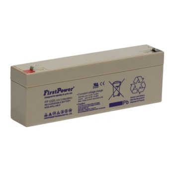 Акумулаторна батерия First Power FP1220, 12V, 2 Ah, F2 конектори | JAR Computers FirstPower FP1220