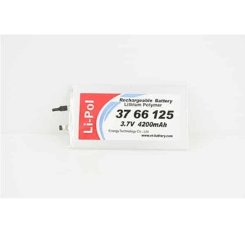 Литиева батерия LP3766125, 3.7V, 4200mAh, Li-polymer, 1бр. | JAR Computers Батерия LP3766125