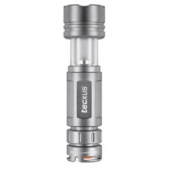 Фенер Tecxus Rebellight 2 in 1, 1x АА/LR06 батерия, 100 lumens, ръчен, влагоустойчив, сив | JAR Computers Tecxus Rebellight 2 in 1