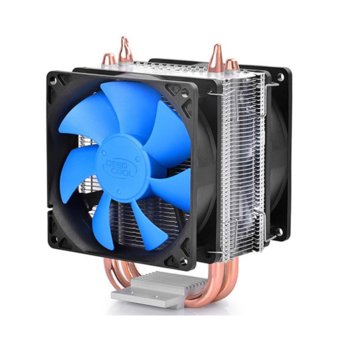 Охлаждане за процесор DeepCool Ice Blade 200M, LGA2011/LGA1366/LGA1156/LGA1155/LGA1150/LGA775 (до 130W) & FM2/FM1/AM3+/AM3/AM2+/AM2/940/939/754 (до 125W) | JAR Computers DeepCool Ice Blade 200M