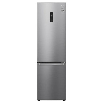 Хладилник с фризер LG GBB72PZUGN, клас D, 384 л. общ обем, свободностоящ, 215 kWh/годишно, DoorCooling+, FRESHBalancer, FRESHConverter, инокс image
