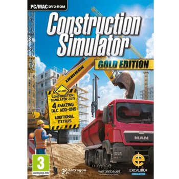 Игра Construction Simulator Gold, за PC | JAR Computers Construction Simulator Gold