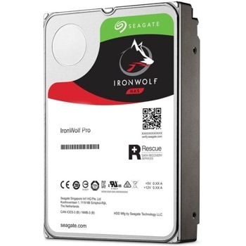 Твърд диск 16TB Seagate IronWolf Pro Guardian, SATA 6Gb/s, 7200 rpm, 256MB кеш, 3.5"(8.89 cm) | JAR Computers Seagate 16TB IronWolf Pro Guardian ST16000NE000