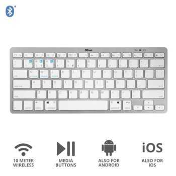 TRUST Nado Wireless Bluetooth Keyboard