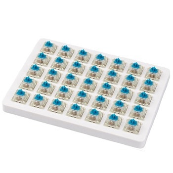 Суичове за механична клавиатура Keychron Cherry MX Blue RGB Switch Set 35 броя, сини | JAR Computers Keychron Z45