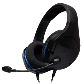 Слушалки HyperX Cloud Stinger Core, микрофон, черни | JAR Computers HyperX Cloud Stinger Core HX-HSCSC-BK