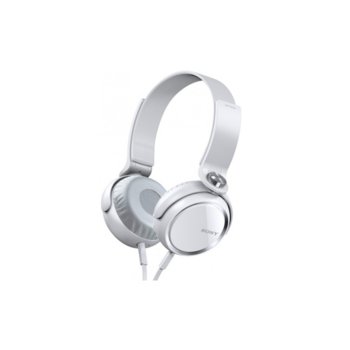 Слушалки Sony MDR-XB400, бял