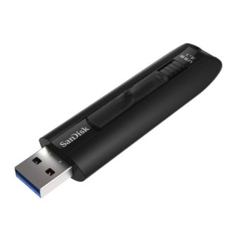 USB памет SanDisk Extreme GO, 64GB, USB 3.1, Черен