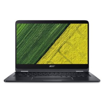 Acer Aspire Spin 7 (NX.GKPEX.011)с подарък мишка Microsoft Wireless 1850, двуядрен Kaby Lake Intel Core i7-7Y75 1.3/3.6GHz, 14" (35.56 cm) Full HD сензорен дисплей (DP), 8GB LPDDR3, 256GB SSD, USB Type C, Windwos 10, 1.2kg | JAR Computers Acer Aspire Spin 7 NX.GKPEX.011+Microsoft 1850