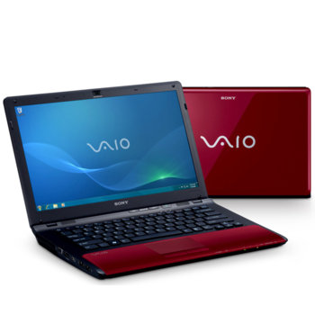 14.1" (35.81 cm) Sony VAIO CW1S1E/R Червен Core2…