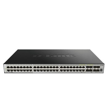 Суич D-Link DGS-3630-52TC/SI, 10000Mbps, 52 порта, 44x 10/100/1000Base-T,4x Combo 1000Base-T/SFP, 4x 10GE SFP | JAR Computers D-Link DGS-3630-52TC/SI