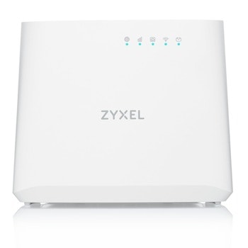 Рутер Zyxel LTE3202-M437, LTE(3G/4G), 300Mbps, 2.4GHz (300 Mbps), Wireless N, 4x RJ-45, Cat. 4, 2x вътрешни антени image