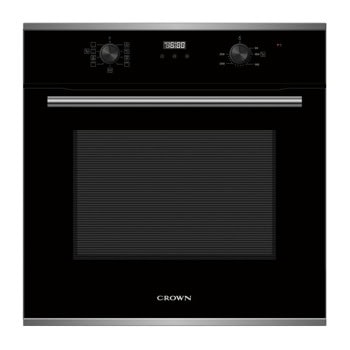 Фурна за вграждане Crown FCM 900 D BX, клас A, 70л. обем, хидролитично почистване, 10 функции, черна | JAR Computers Crown FCM 900 D BX