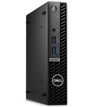 Настолен компютър Dell OptiPlex Micro 7010 (N013O7010MFFEMEA_VP), четиринадесетядрен Intel Core i5-13500T 1.6/4.6GHz, 16GB DDR4, 512GB SSD, 1x USB 3.2 Gen 1, Windows 11 Pro | JAR Computers Dell OptiPlex Micro 7010 N013O7010MFFEMEA_VP