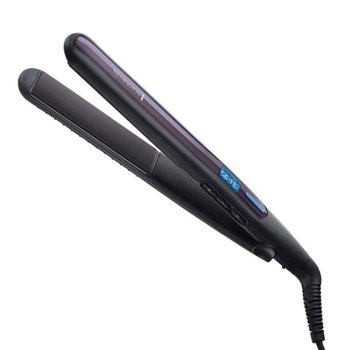 Преса за коса Remington S6505 E51 Pro Sleek and Curl, керамично покритие, дисплей, заключване на температурата, 57 W, черна | JAR Computers Remington S6505 E51 Pro Sleek and Curl
