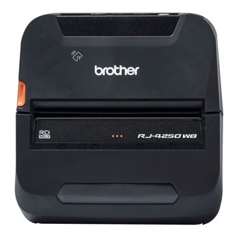 Мобилен етикетен принтер Brother RuggedJet RJ-4250WB, 203dpi, 64MB DRAM/256MB Flash памет, USB, Wi-Fi, Bluetooth | JAR Computers Brother RuggedJet RJ-4250WB RJ4250WBZ1