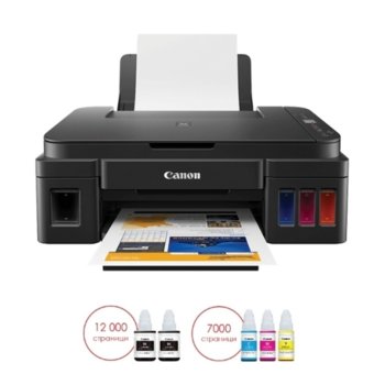 Canon PIXMA G2411 + Dark Fabric Iron-on Transfers