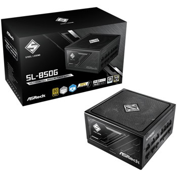 Захранване ASRock SL-850G, 850W, Active PFC, 80 Plus Gold, 135mm вентилатор | JAR Computers ASRock SL-850G