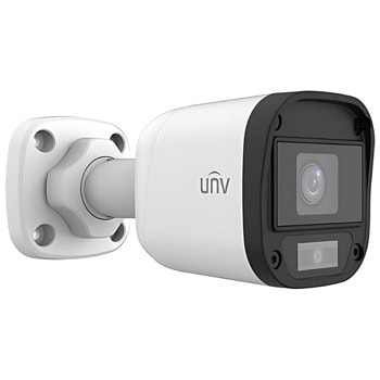 HDCVI камера UniVIEW UAC-B112-F28, насочена ("bullet") камера, 2Mpix(1920x1080@25fps), 2.8mm обектив, IR осветеност (до 20м), външна IP67 | JAR Computers UniVIEW UAC-B112-F28