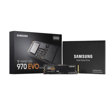 500GB SSD Samsung 970 EVO NVMe M.2 MZ-V7E500BW