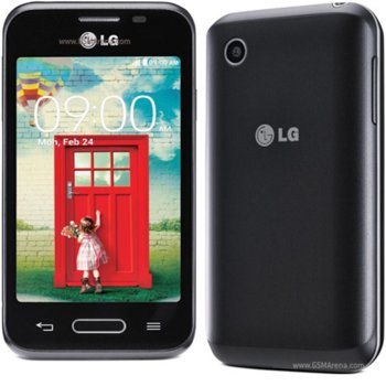 LG Optimus L40 D160 Smartphone, 3.5" HVGA 320x480