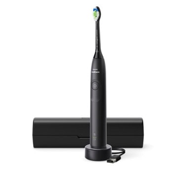 Ел.четка за зъби Philips HX7101/02 Sonicare, 2 режима, SmartTimer, време на работа до 21 дни, черна | JAR Computers Philips HX7101/02 Sonicare