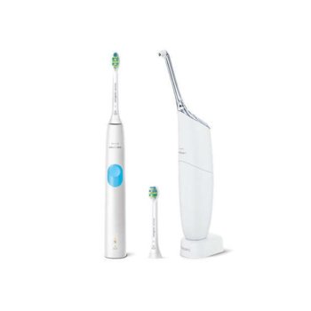 Четка за зъби Philips Sonicare HX8443/71 с орален душ Airfloss Ultra, до 2 седмици време на работа | JAR Computers Philips Sonicare + Airfloss Ultra HX8443/71