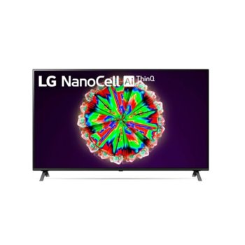 Телевизор LG 49NANO803NA, 49" (124.46 cm) 4K/UHD Smart TV, HDR, DVB-T2/C/S2, Wi-Fi, LAN, Bluetooth, 4x HDMI, 2x USB, енергиен клас G | JAR Computers LG 49NANO803NA