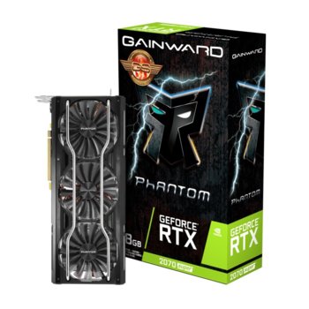 Видео карта nVidia GeForce RTX 2070 SUPER, 8GB, Gainward Phantom "GS", GDDR6, 256bit, Display Port, HDMI | JAR Computers Gainward GeForce RTX 2070 SUPER Phantom GS