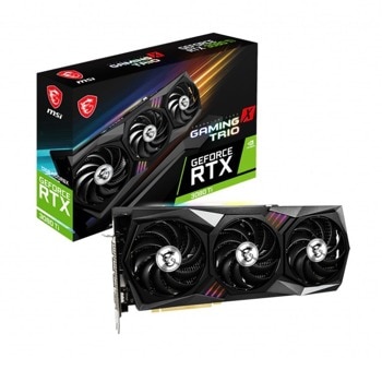 Видео карта Nvidia GeForce RTX 3080Ti, 12GB, MSI 3080Ti GAMING X TRIO 12G, PCI-E 4.0, GDDR6X, 384 bit, 3x DisplayPort, 1x HDMI | JAR Computers MSI RTX3080TI GAMING X TRIO 12