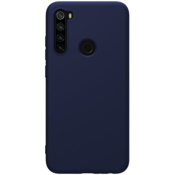 Redmi Note 8 PRO калъф Rubber Wrapped Nillkin Син