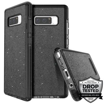 Калъф за Samsung Galaxy Note 8, хибриден, Prodigee SuperStar NOTE8-SSTR-BLK, удароустойчив, черен | JAR Computers Prodigee SuperStar Galaxy Note 8 NOTE8-SSTR-BLK