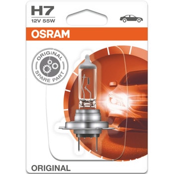 Автомобилна крушка Osram OSRA64210BLI1, 55W, 1500lm, H7, PX26d, халогенна, 1 брой в опаковка | JAR Computers Osram OSRA64210BLI1 55W 1500lm OSRA64210BLI1