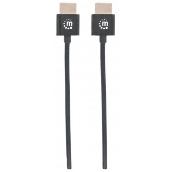 Кабел Manhattan 394376, от HDMI(м) към HDMI(м), 3m, черен | JAR Computers Manhattan 394376 HDMI(м) към HDMI(м) 3m