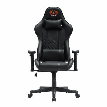 Геймърски стол RFG Get Legend, до 150kg, полипропиленова база, заключване на облегалката, черен | JAR Computers RFG Get Legend
