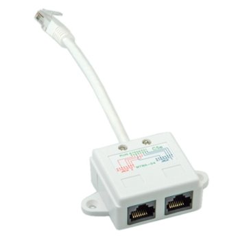 Y адаптер, Roline 21.99.3045, 1x RJ-45 M към 2x RJ-45 F | JAR Computers Roline 21.99.3045
