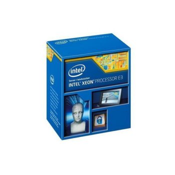 Intel Xeon E3-1276 v3, четири-ядрен, (3.6 GHz, 8MB, 350 MHz-1.2 GHz GPU, LGA1150) BOX | JAR Computers XEON E3-1276V3/QUAD/3.6/8M/B0X