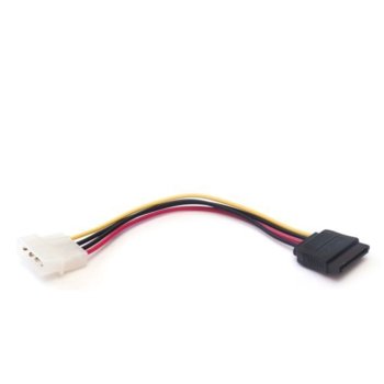 Захранващ кабел SATA Power, от Molex 4(pin) към SATA (15pin), 0.1 m | JAR Computers Захранващ кабел SATA POWER CABLE